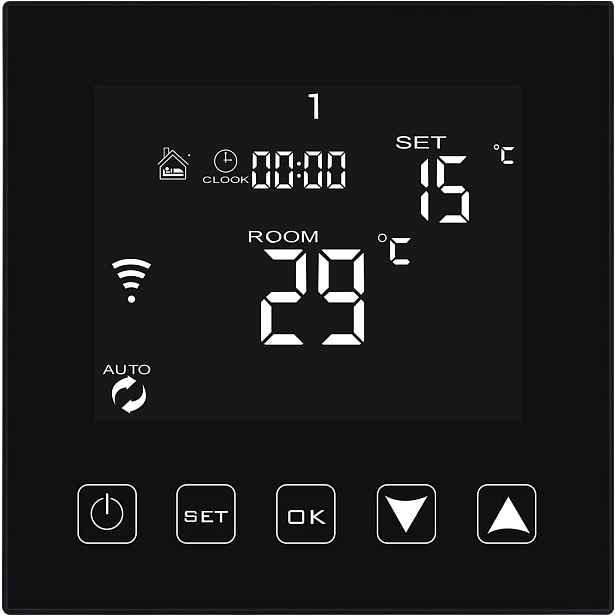 Wifi Termostat Ketotek Inteligentní 3A Tuya Smart Life Alexa Google