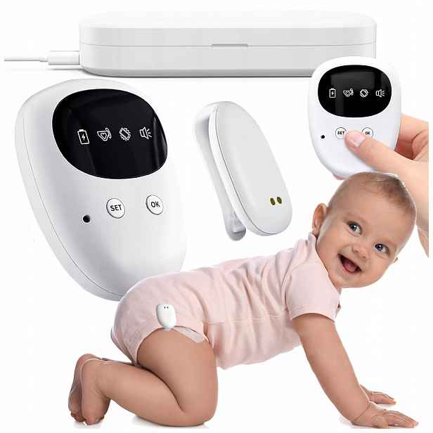 Alarm Probuzení Bezdrátový Noční Namáčení Senzor Vlhkosti