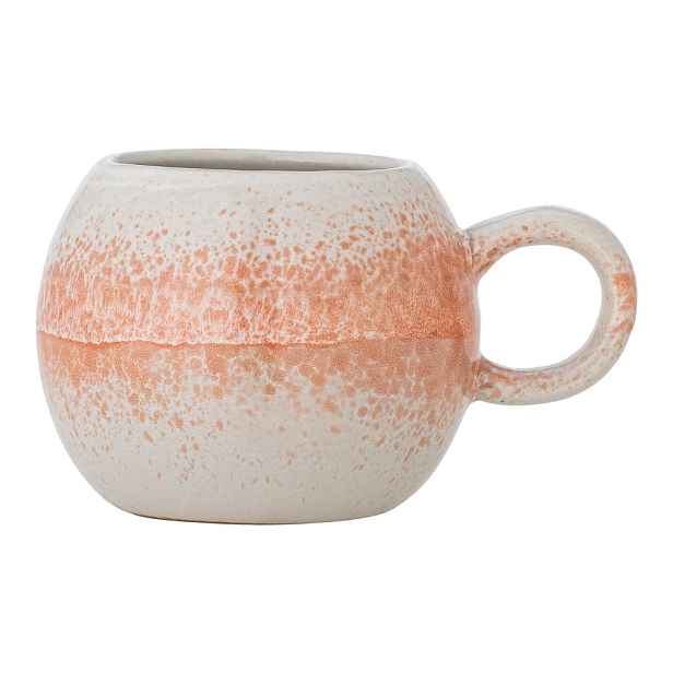 Oranžový hrnek z kameniny 410 ml Paula – Bloomingville