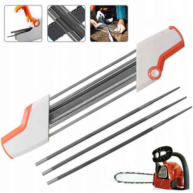 2v1 Brousek na řetěz 4,0 mm 3/8''P pro Stihl vodicí lištu