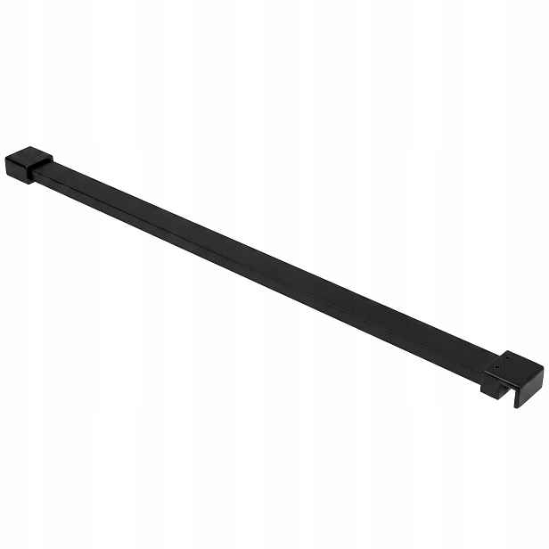 Rameno držáku na sprchové sklo Rovné Černé Matné 150 CM Rea