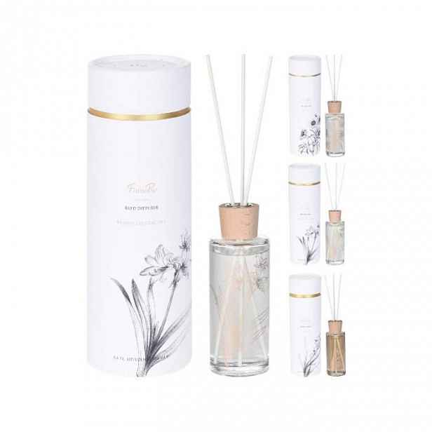 Difuzér stébla dekor květy mix 100ml