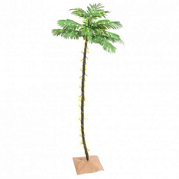 vidaXL Palma se 136 teplými bílými LED diodami 220 cm