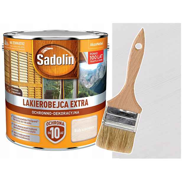Sadolin Lakobejca Extra Bílý Krémový 2,5L