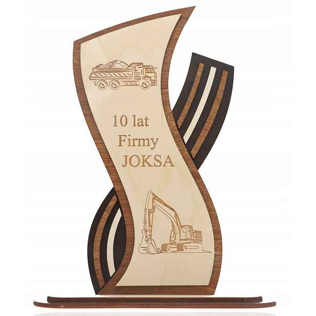 Exkluzivní Dřevěná Soška Trofej Pro Firmy A Nejen Pro Libovolné Gravírování