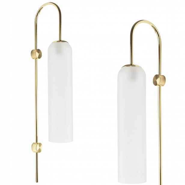 Nástěnná Lampa Velká Glamour Zlatá