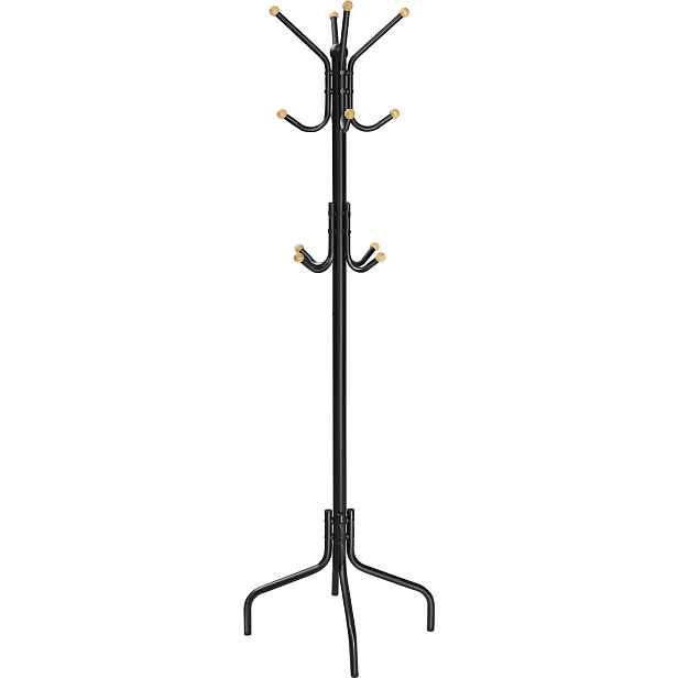 SONGMICS Předsíňový věšák Brony 180 cm černý