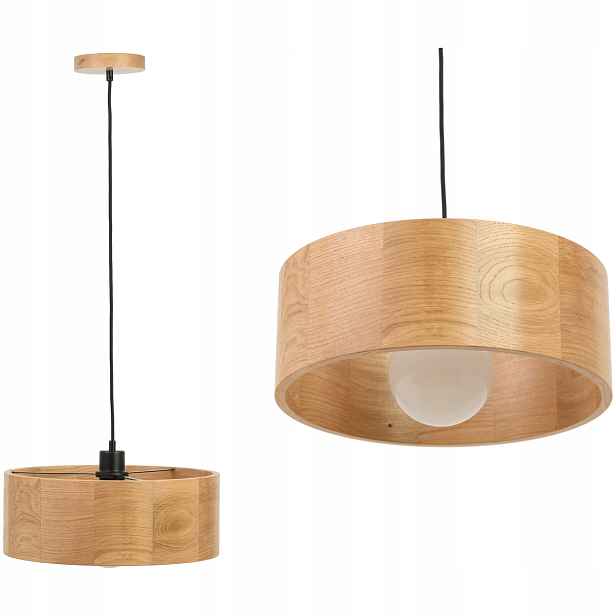 Závěsné stropní svítidlo Antilia lustr Dub fi375 do obývacího pokoje kuchyně Stylová
