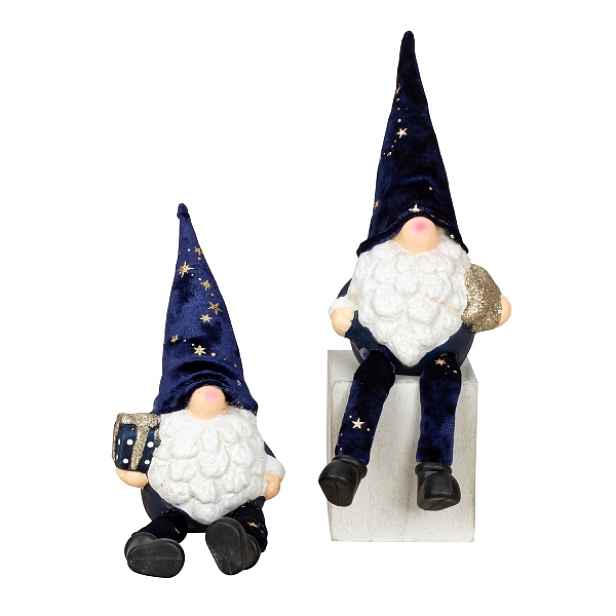 PROHOME - Santa skřítek stojící 25cm různé druhy