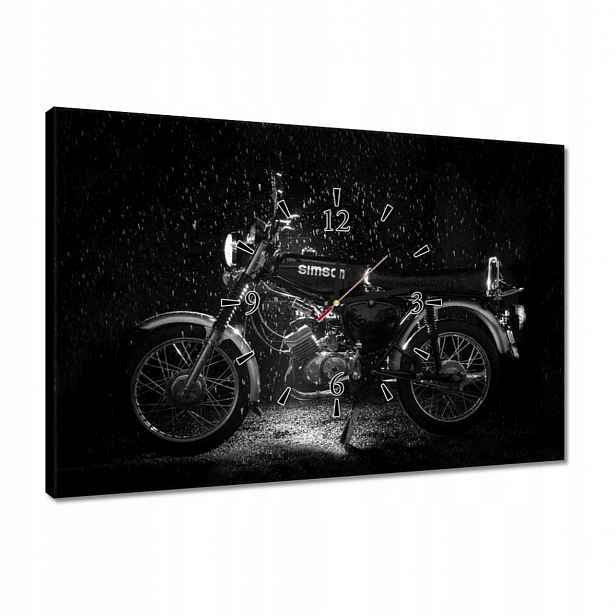Hodiny 60x40 Simson S51 Čtyřrychlostní Simsonek čtveřice dvousů