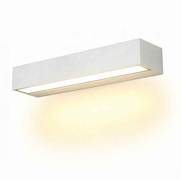 Nástěnné Led svítidlo bílé vodotěsné venkovní moderní 16W 3000K IP65
