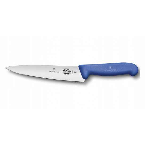 Nůž šéfkuchaře Victorinox Fibrox Blue 19 cm, nerezová ocel