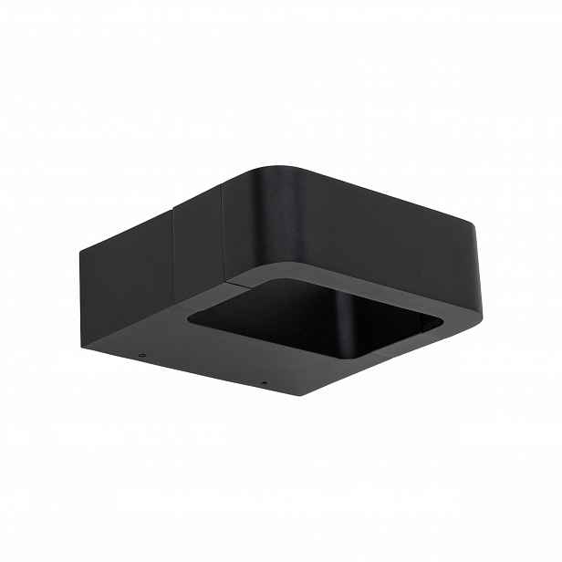 Venkovní nástěnné Led svítidlo IP54 10W 480lm Černý Kov Tk Lighting