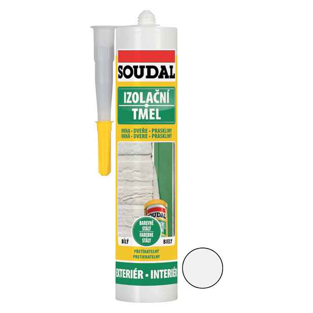 Tmel izolační Soudal bílý 280 ml