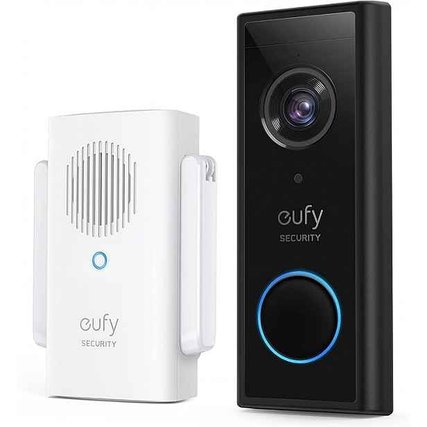Bezdrátová kamera s zvonkem eufy Doorbell Slim T8212311 2K