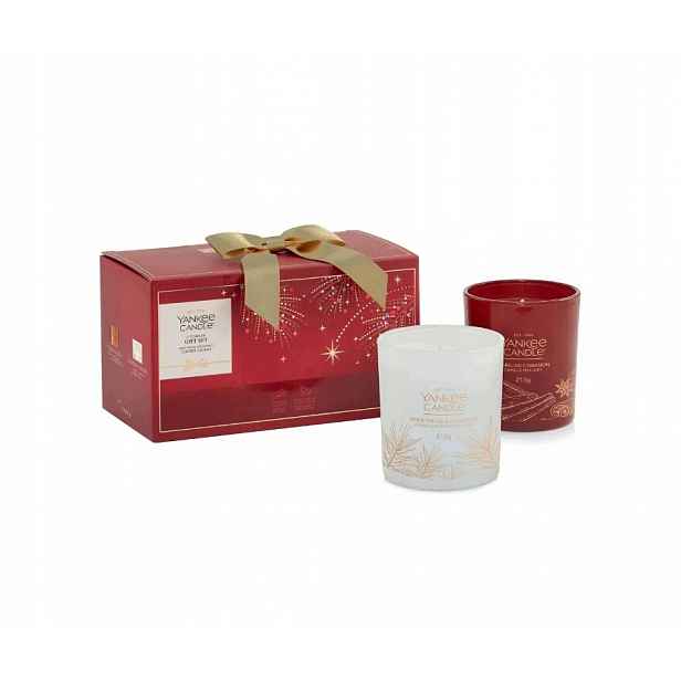 Dárková sada 2 svíček tumbler christmas Yankee Candle