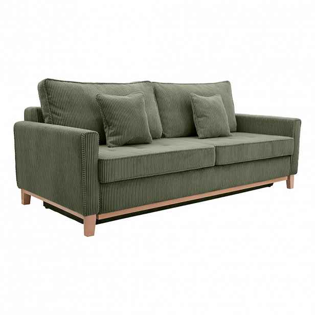 Fedve SOFA AVERIS s funkcí spaní, Zelená