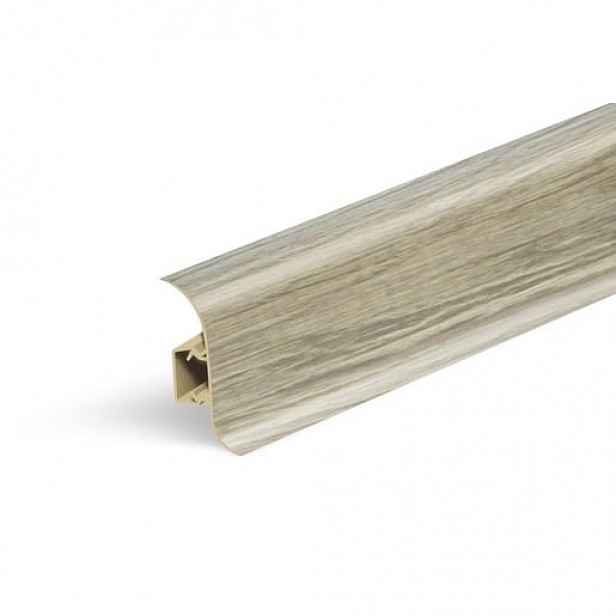 Lišta soklová Naturel dub jantarový , PVC délka 250 cm, výška hrany 56 mm, NATNGF0F6