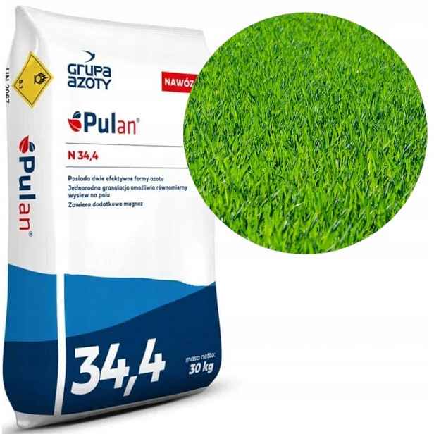 Saletra Amonowa Puławska Hnojivo pro Trávy rostlin Zeleniny 30 kg Trávníků