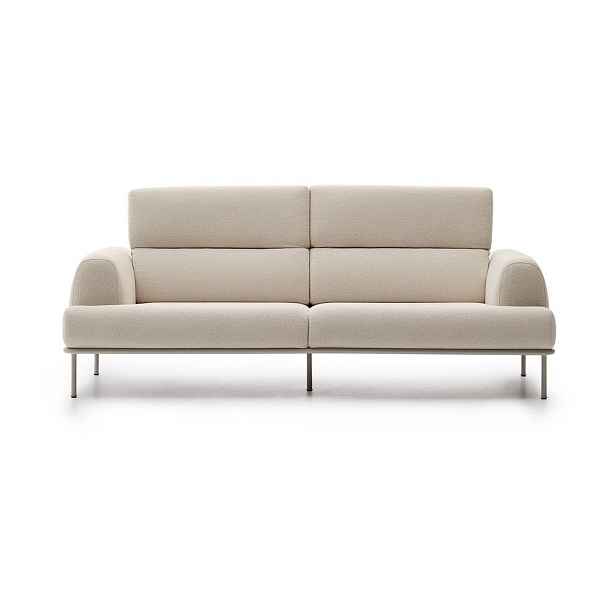 Béžová žinylková pohovka 234 cm Aurum – Kave Home