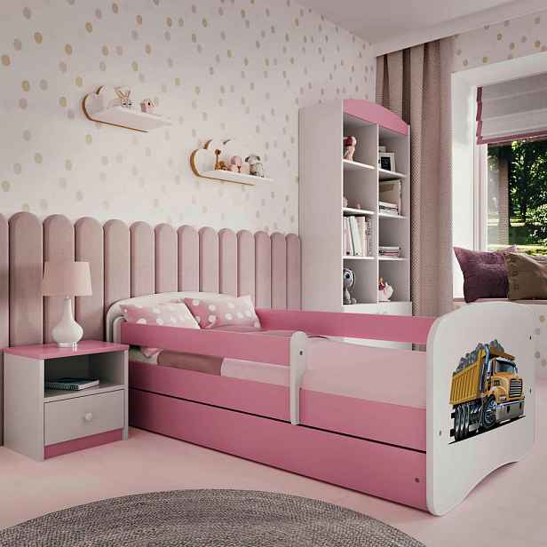 MID.YOU POSTEL PRO DĚTI A MLÁDEŽ 80/160 cm, bílá, pink