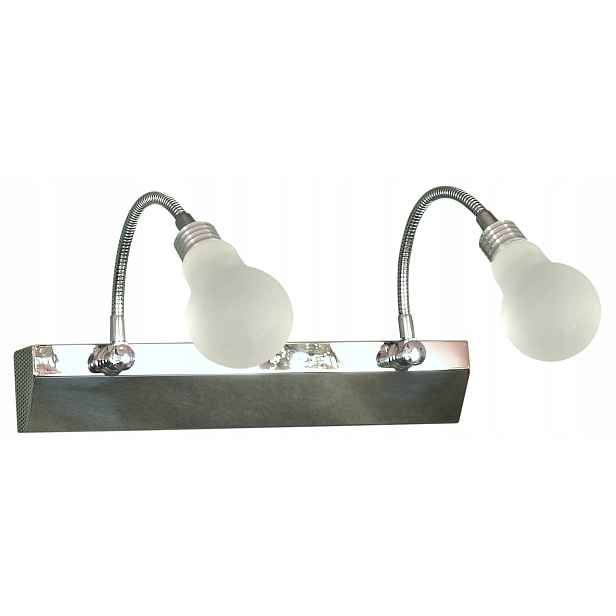 Dvojitá Led nástěnná lampa 2X2W Acrylic Candellux
