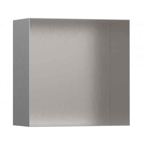 Hansgrohe XtraStoris Minimalistic - Výklenek do stěny, 30x30x14 cm, kartáčovaná nerez 56079800