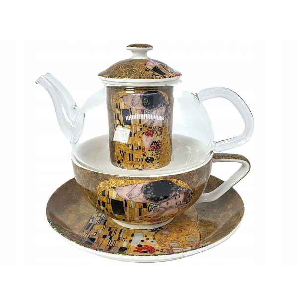 Konvička na džbán šálek Tea for one Gustav Klimt