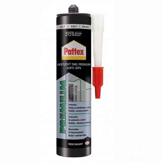 Akrylový tmel Pattex PS 7 bílá 280 ml PS7P