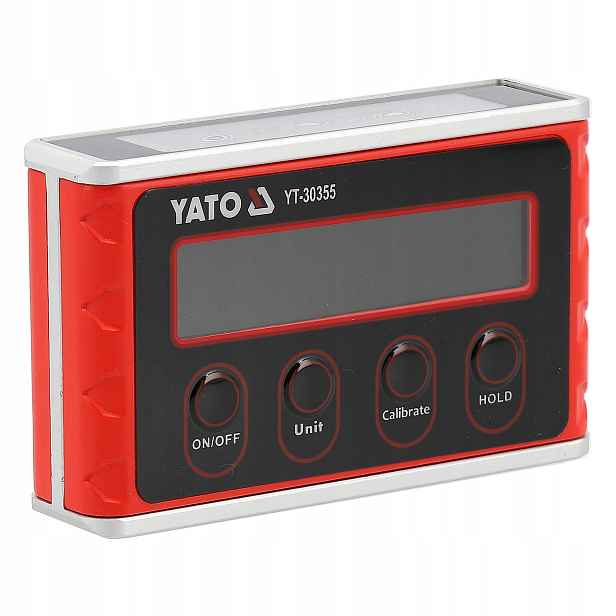 Elektronická Vodováha LCD 76 MM, Magnet, Usb, Li-ion, Přesné Měření
