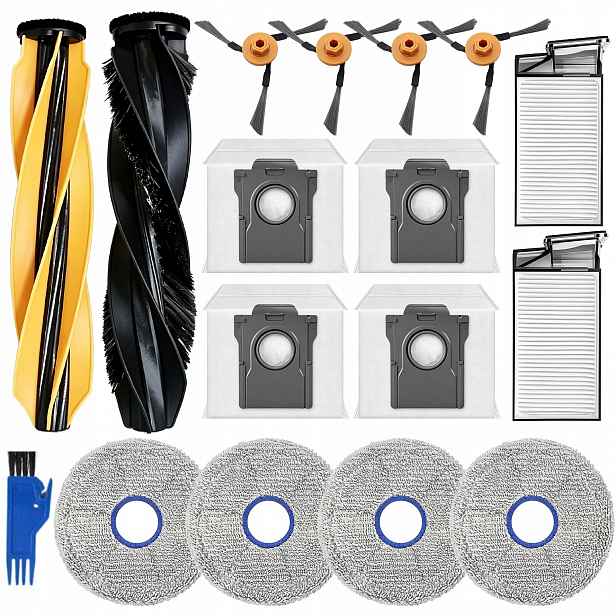 Hlavní kartáč/filtr/utěrka na mop pro Dreame X60 Ultra/ X60 Max Ultra