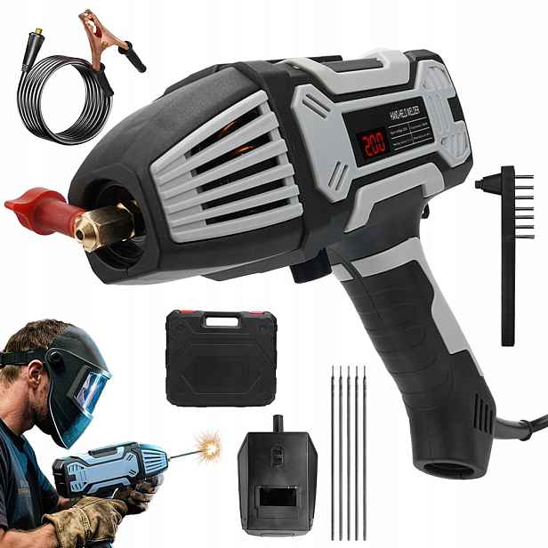 Svařovací Stroj S Igbt Invertorem Pro Elektrody 2.5-3.2 MM, Lehký, 3000 W Pro Klempířství