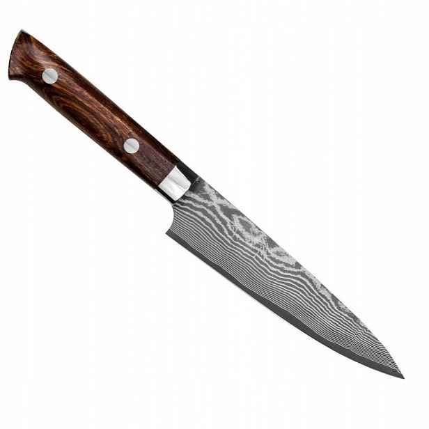 Ručně kovaný japonský kuchyňský Nůž Takeshi Saji Iw VG-10 13 cm