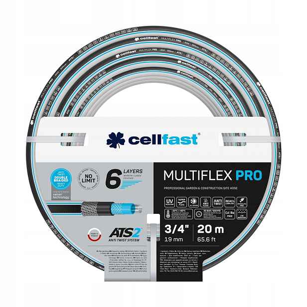 Hadice Multiflex Ats V 3/4' 20MB 13-820 Cellfast