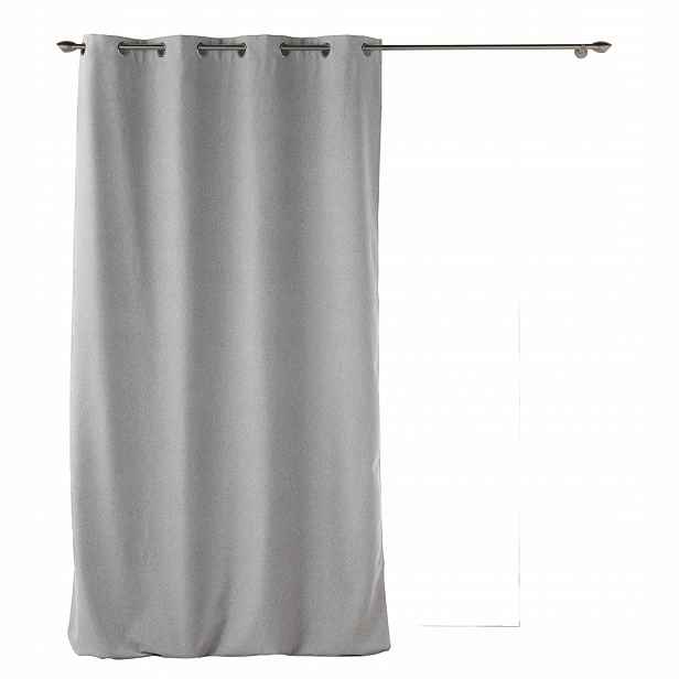 Závěs Termoizolační Polyester Na Průchodkách 140 X 260 CM Šedá