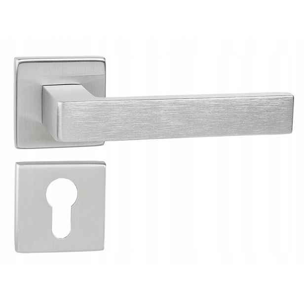 italská klika Spigola Qr Sl chrom mat rozety Wb
