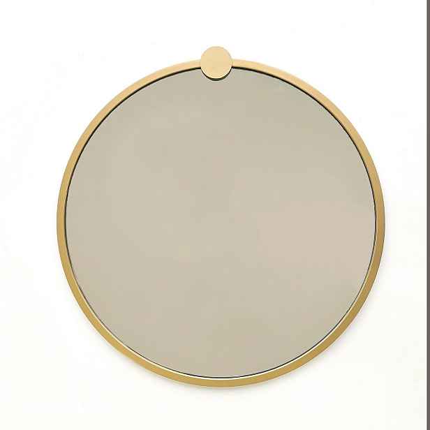 Zrcadlo Gold Metal Ayna 60 cm