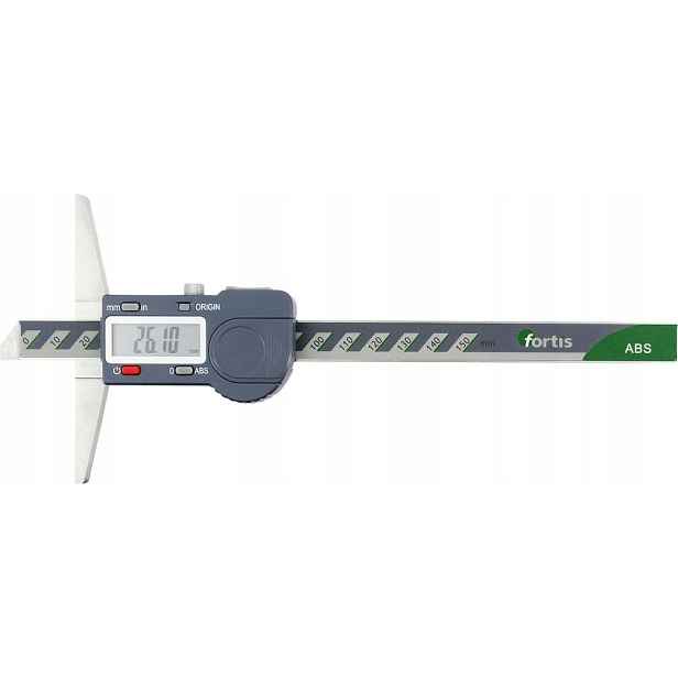 Glebokoscimetr 150/0,01 mm Fortis