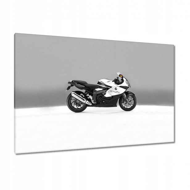 Obrazy 120x80 Bílý závodník Bmw Motor