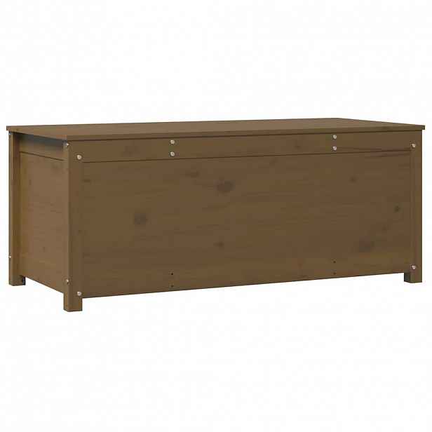 vidaXL Úložný box medově hnědý 110 x 50 x 45,5 cm masivní borovice