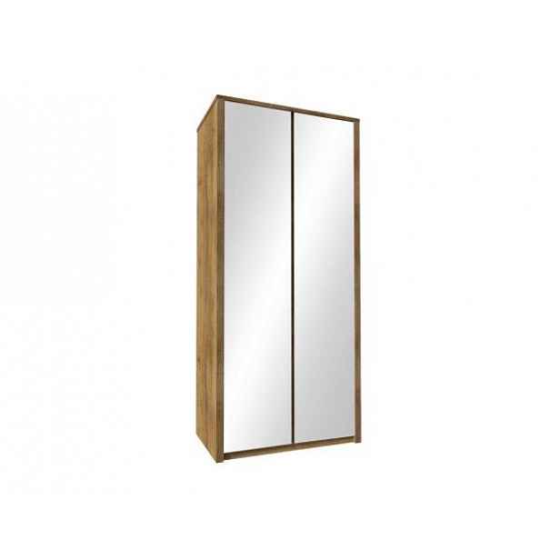 Zrcadlová šatní skříň MAXIM 2D