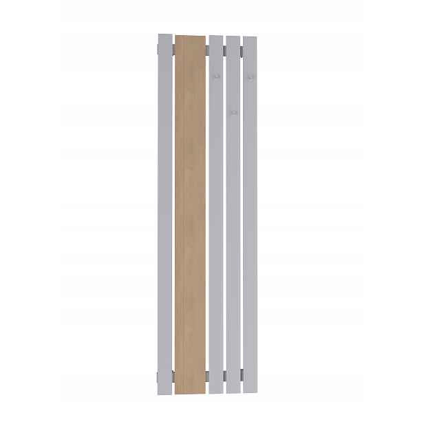 Dekorativní panelový radiátor Bello wood hook 160/52 Šedý