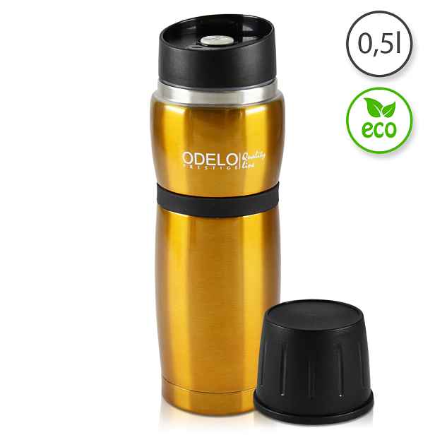 ODELO PRESTIGE OD-1214 Termohrnek, 500ml, oranžový