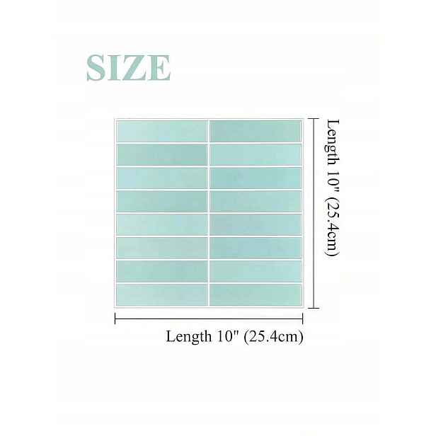 Shein Samolepící Samolepky Na Zeď 20-PACK Ziz S07__25,4 X25,4 CM