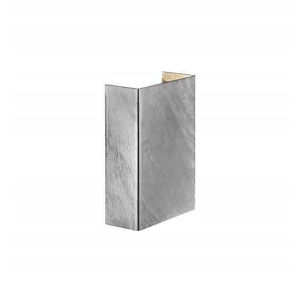 Venkovní nástěnné svítidlo Fold 10 stříbrné Led zdroj 7W IP54 000K 2x235lm