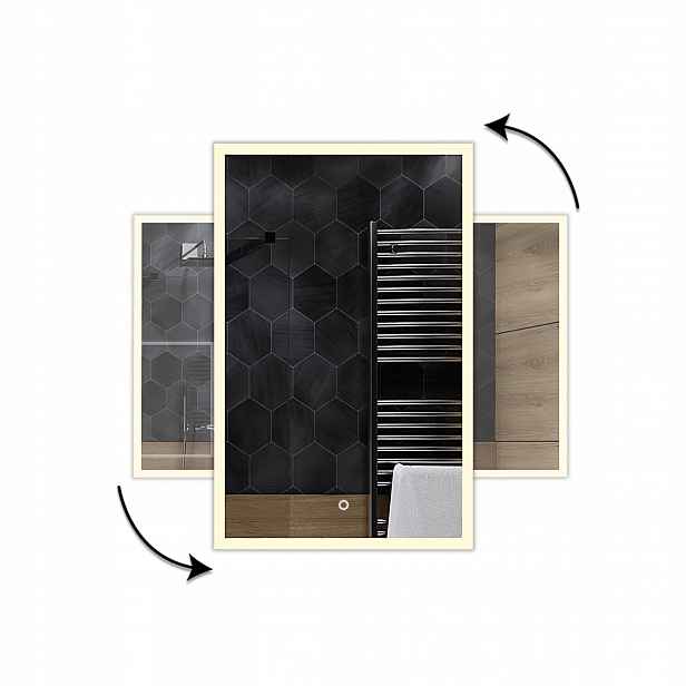 Zrcadlo Led Dotyk 60X80 cm K24 Boston