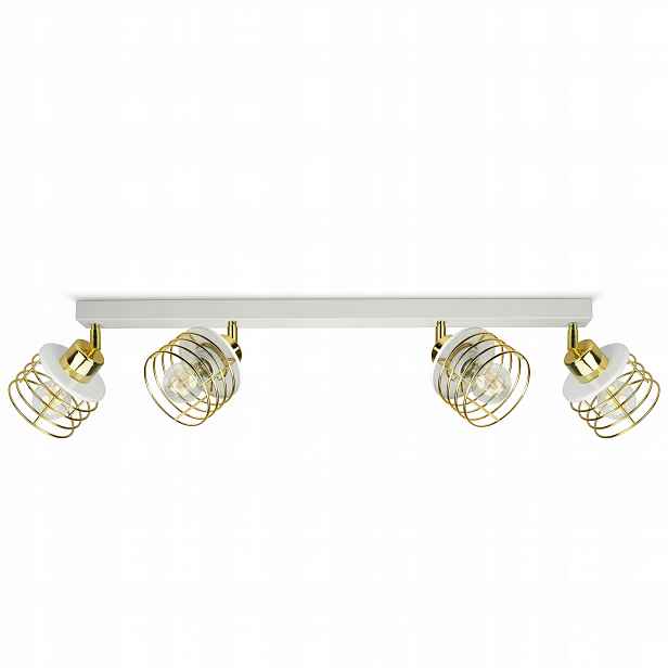 Lampa Stropní Svítidlo Lustr Glamour Zlatý Chrom Měď