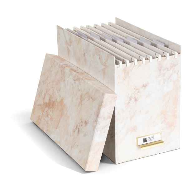 Kartonový organizér na dokumenty Johan Paper Laminate – Bigso