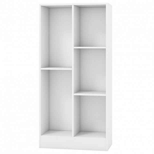 COSTWAY KNIHOVNA bílá