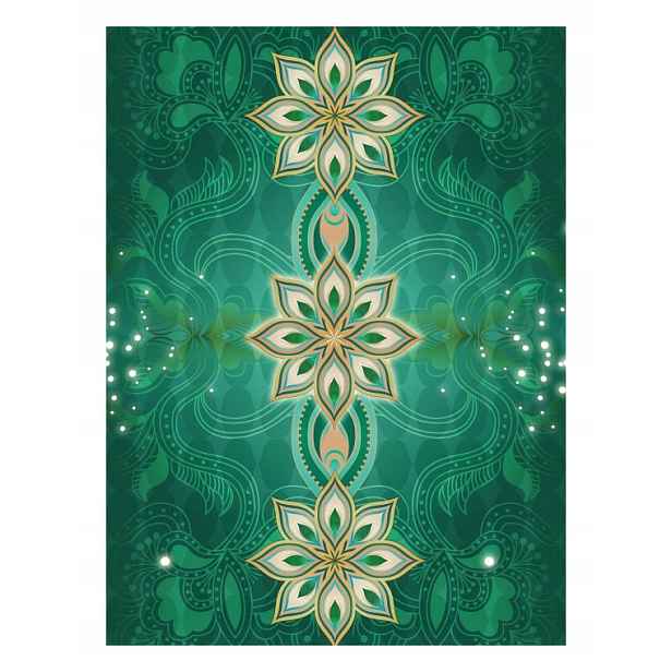 Fototapeta Mandala Květiny Boho Vzory do ložnice Obývací pokoj 206x275 lepidlo